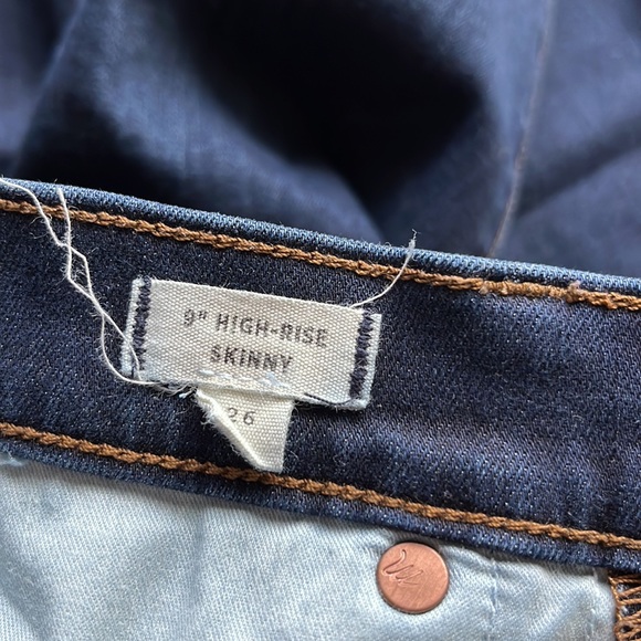 Madewell High Rise Skinny Jeans - Picture 9 of 14
